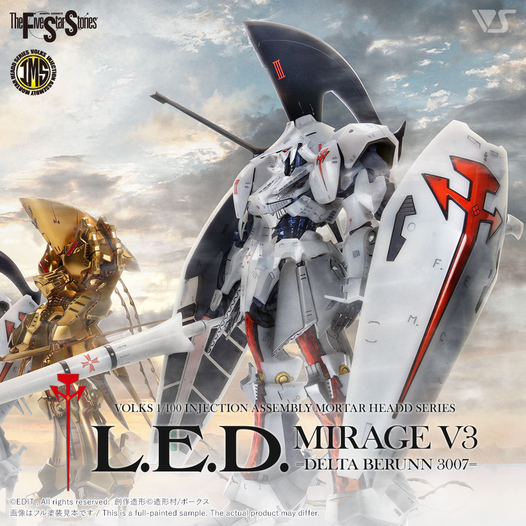 IMS 1/100 L.E.D. MIRAGE V3 =Delta Berunn 3007=