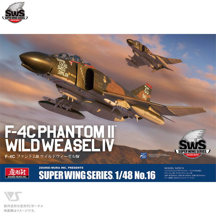 SWS 1/48 F-4C Phantom II Wild Weasel IV