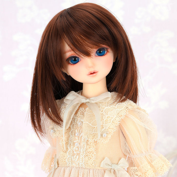 Lacy Tulle Dress (Vanilla) / Mini