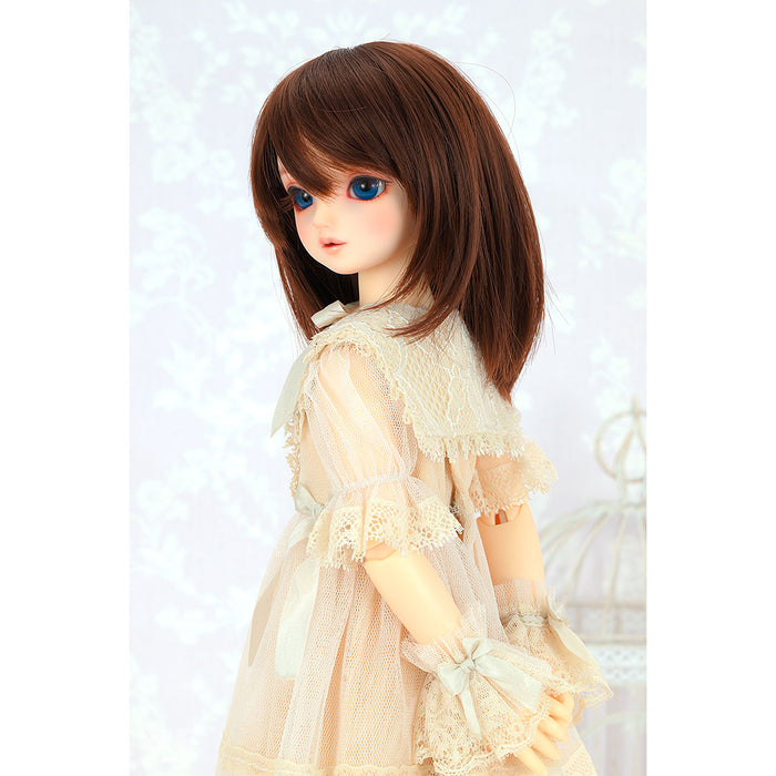 Lacy Tulle Dress (Vanilla) / Mini