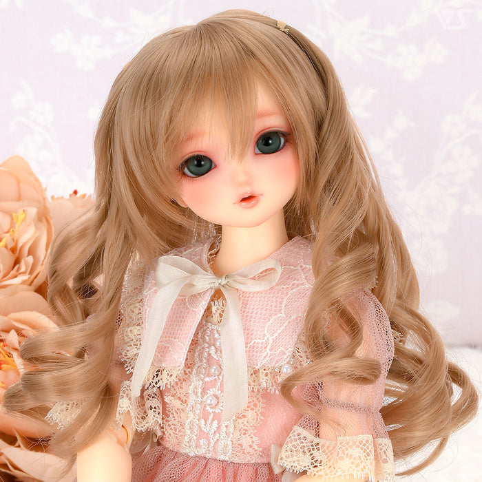 Lacy Tulle Dress (Rose) / Mini