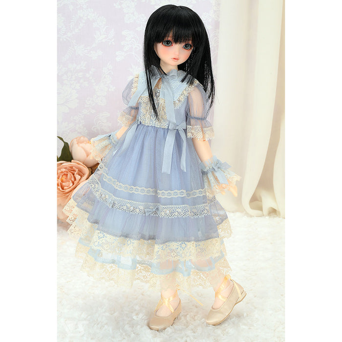 Lacy Tulle Dress (Hydrangea) / Mini