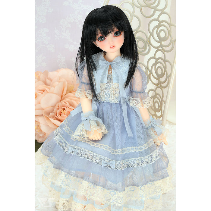 Lacy Tulle Dress (Hydrangea) / Mini