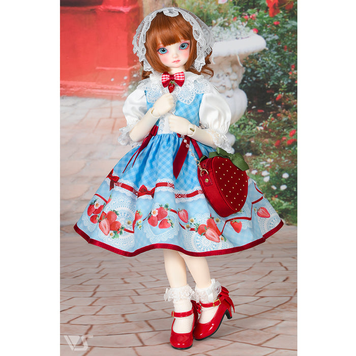 Pompon Skirt / Mini (White)