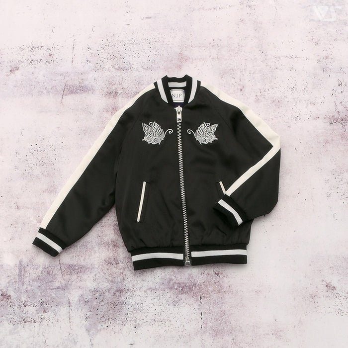 Sukajan Jacket (Japanese Bush Clover and Butterfly)