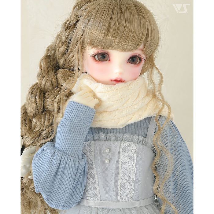 Cable Knit Scarf (Ivory)