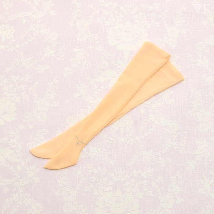 SD Anklet Print Stockings (Beige)