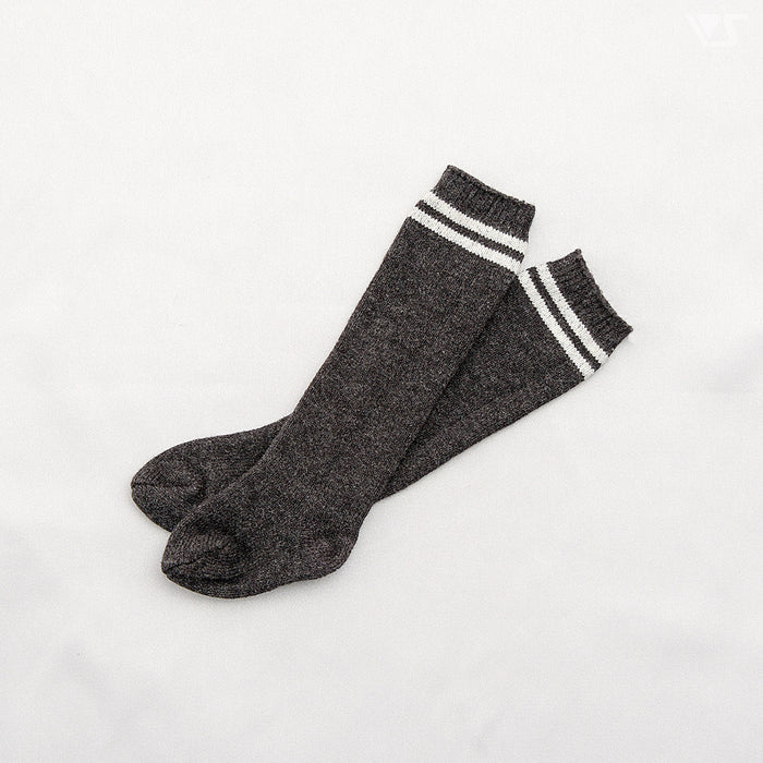 SD Socks (Charcoal / White Line)