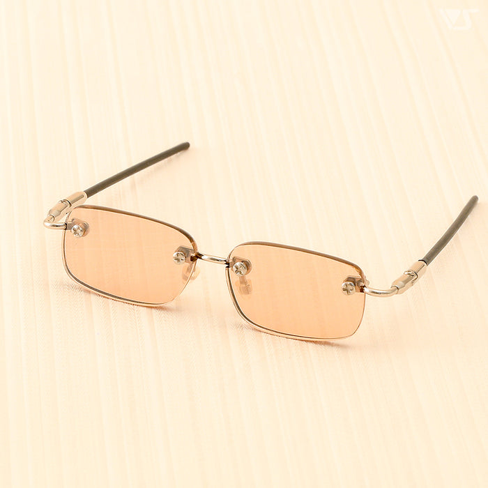Sunglasses (Rimless / Brown)