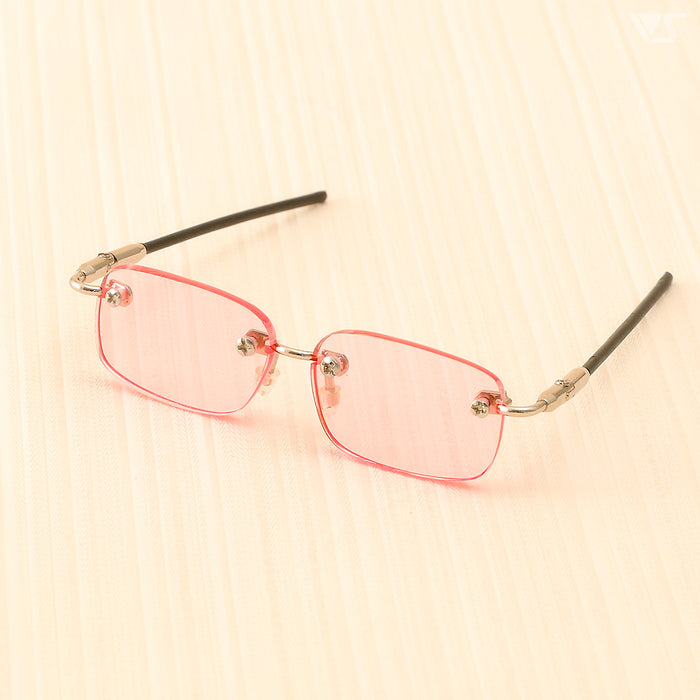 Sunglasses (Rimless / Pink)
