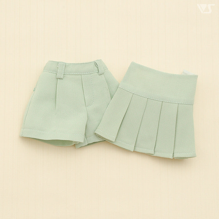 Shorts with Skirt Flap / Mini (Mint)