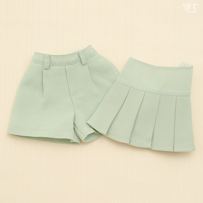 Shorts with Skirt Flap (Mint)