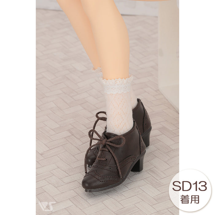 SDM-SD Lace Knitted Socks (White)