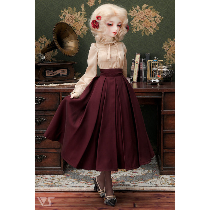 Classical Skirt (Bordeaux)