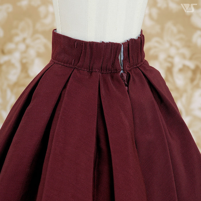 Classical Skirt (Bordeaux)