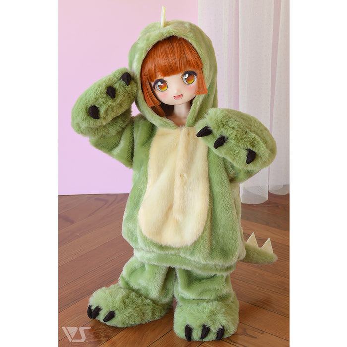 Fluffy Dragon Gloves & Slippers Set