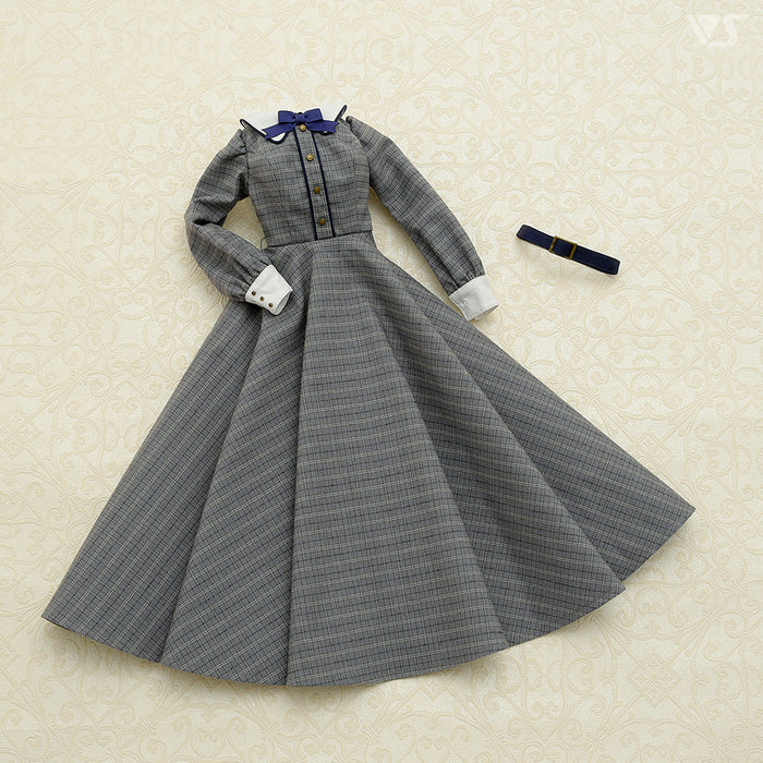 Plaid Dress Set (L Bust / DDdy) (Gray)