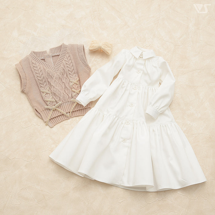 Loose Knit Vest & Dress Set / Mini