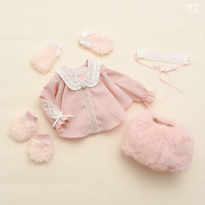 Fluffy Poodle Set / Mini (Pink)