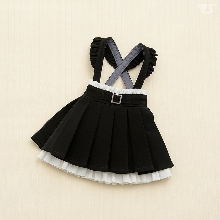 Skirt with Suspenders / Mini (Black)