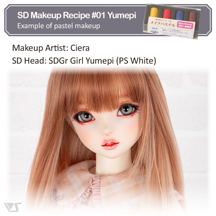 ZM Dollfie Makeup Pastels / SD Makeup Recipe