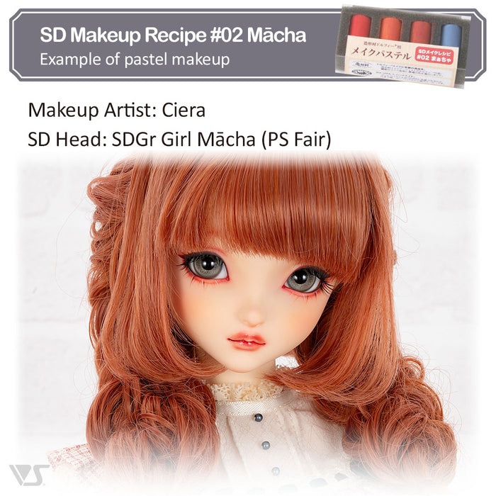 ZM Dollfie Makeup Pastels / SD Makeup Recipe