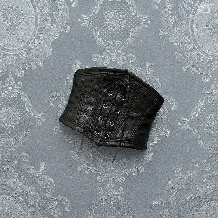 Gothic Synthetic Leather Corset