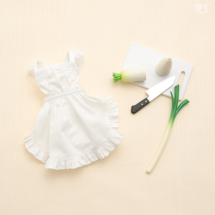 Apron (White Lace) & Cooking Set