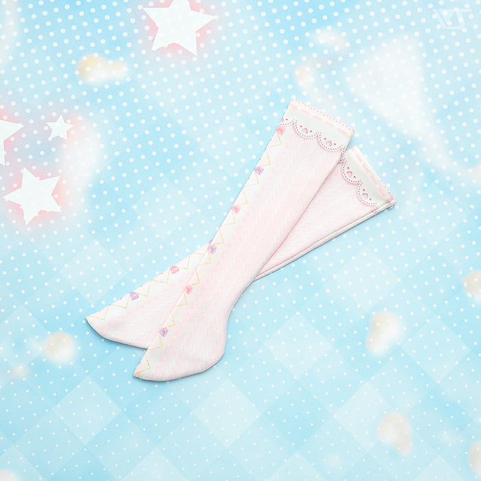 SDM Dreamy Ribbon Printed Socks / Mini