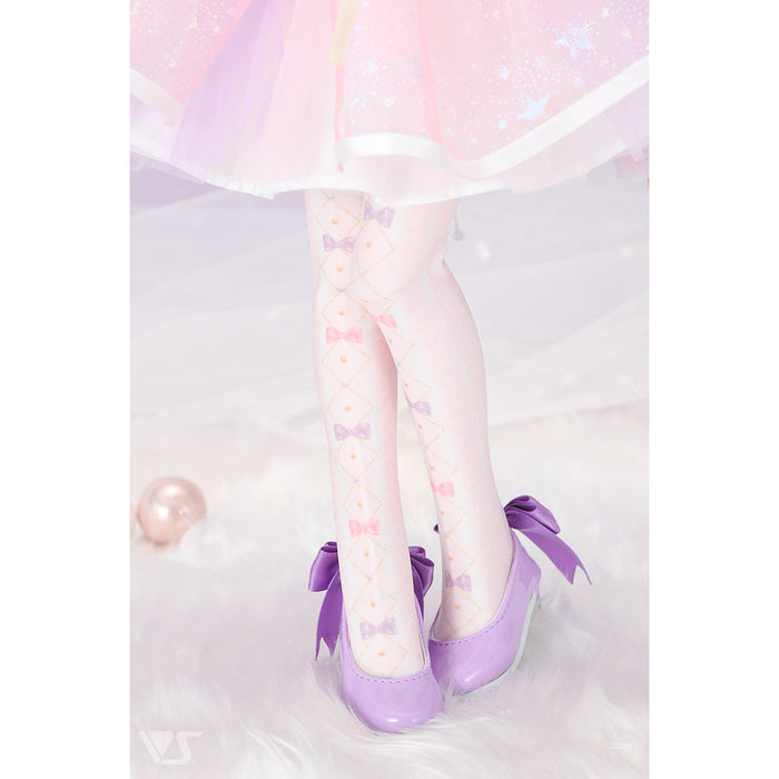 SDM Dreamy Ribbon Printed Socks / Mini