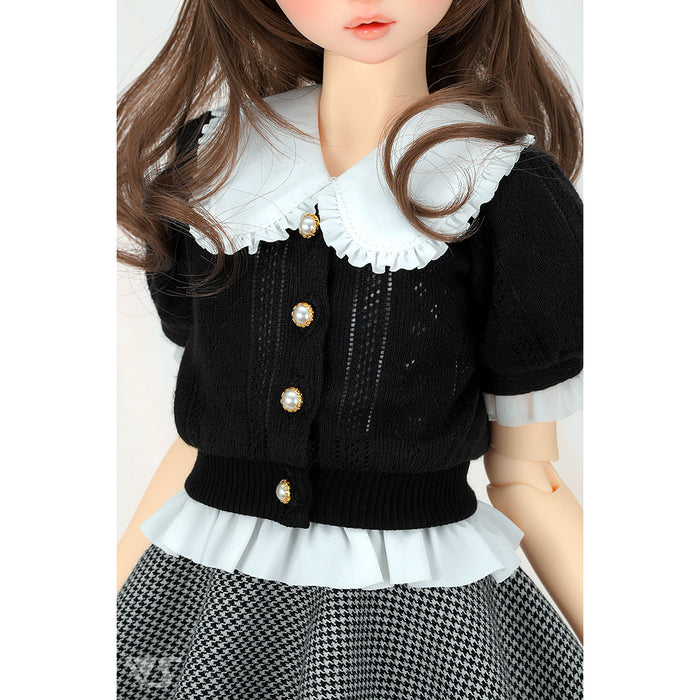 Monotone Blouse Coord Set