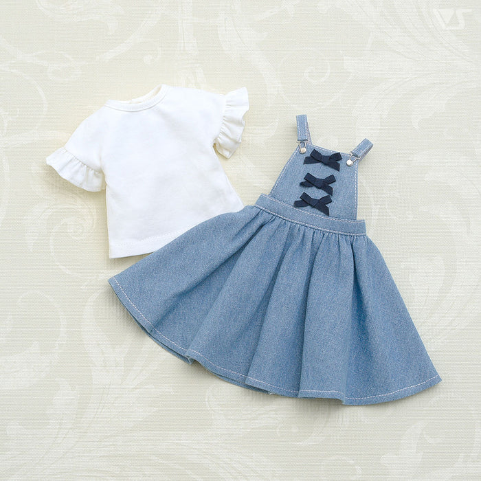 Girly Denim Overalls Set / Mini