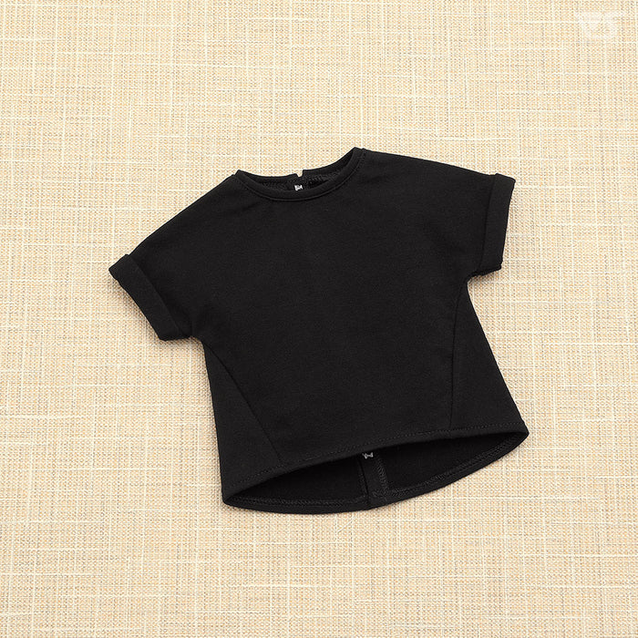 Long Back T-shirt (Black)