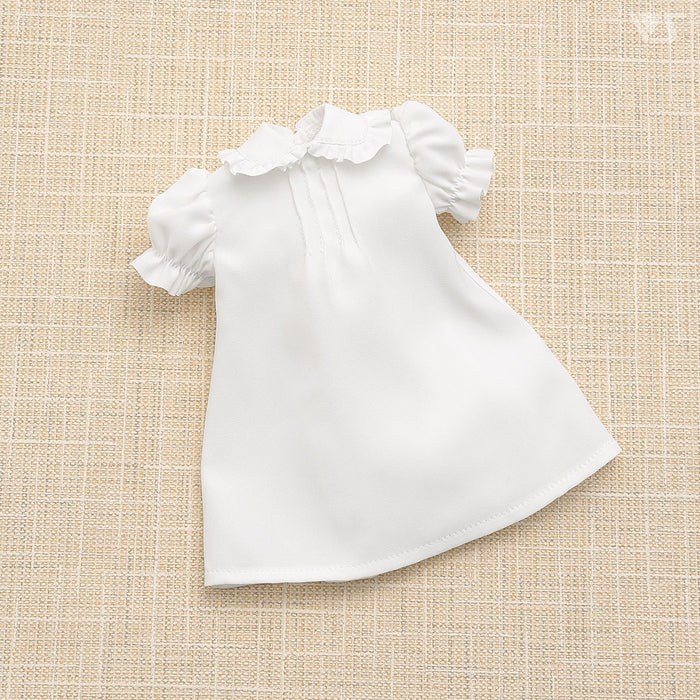 A-line Blouse / Mini (White / Short Sleeve)