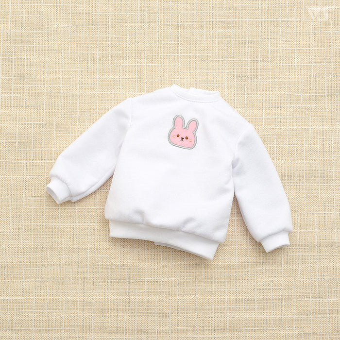 Rabbit Sweat Shirt / Mini (White)