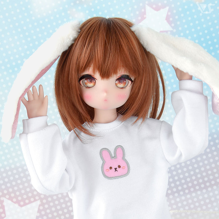 Rabbit Sweat Shirt / Mini (White)