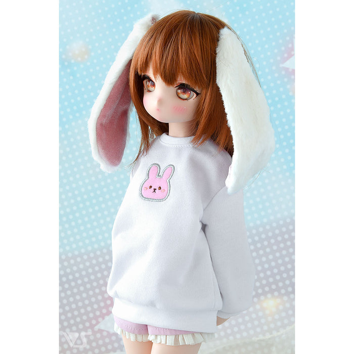 Rabbit Sweat Shirt / Mini (White)