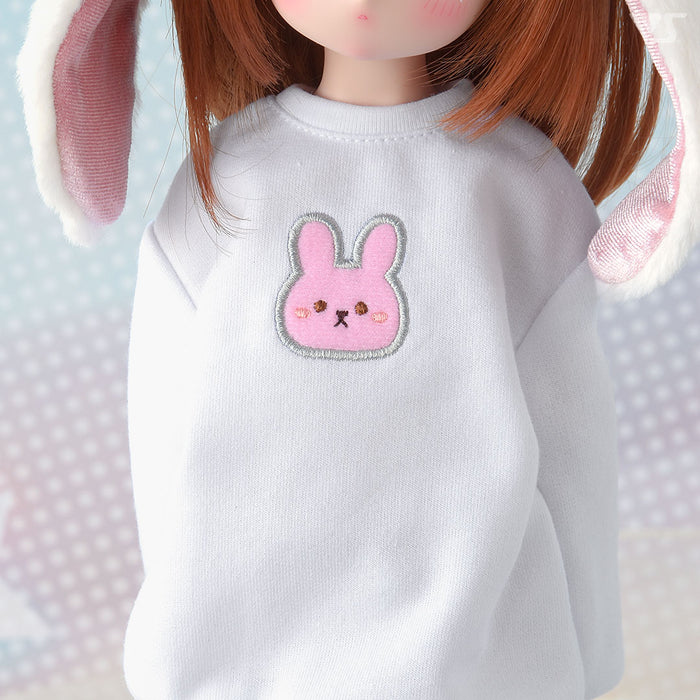 Rabbit Sweat Shirt / Mini (White)