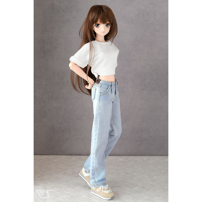 002 Tuck Wide Jeans / DD (Pale Blue)