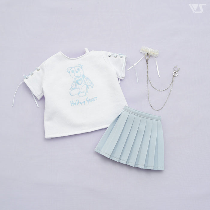 Patchwork Bear T & Skirt Set / Mini