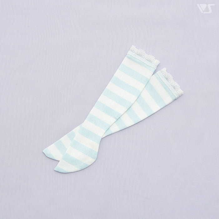 SDM Border Socks / Mini (Pale Blue)