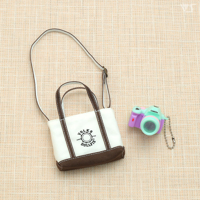 Bicolor Tote Bag & Camera Set