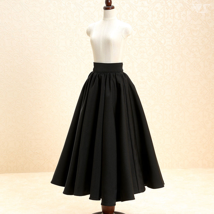 Classical Flare Skirt (Black)