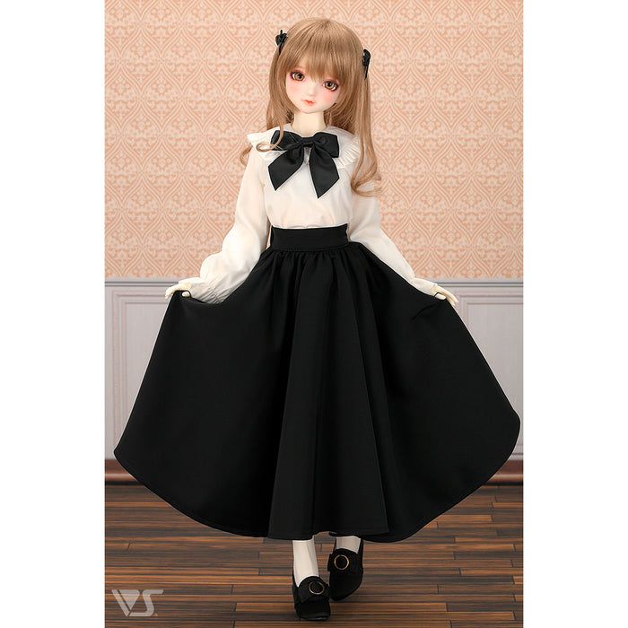 Classical Flare Skirt (Black)