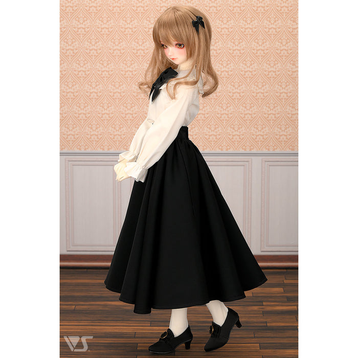 Classical Flare Skirt (Black)