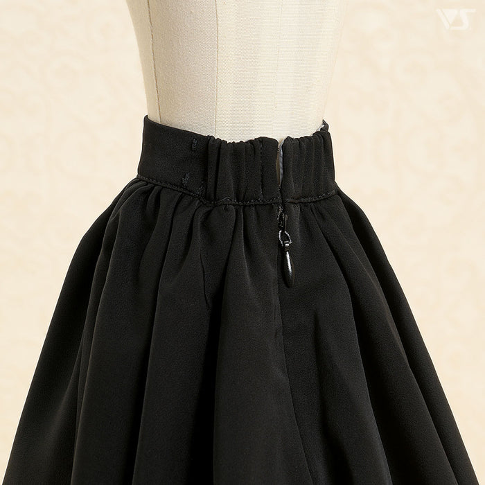 Classical Flare Skirt (Black)