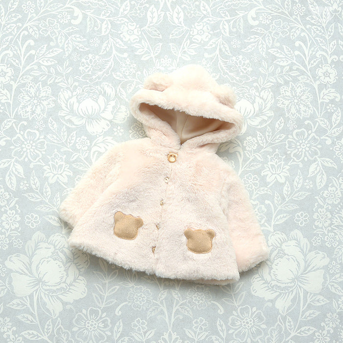 Bear Ears Coat / Mini (Cream)