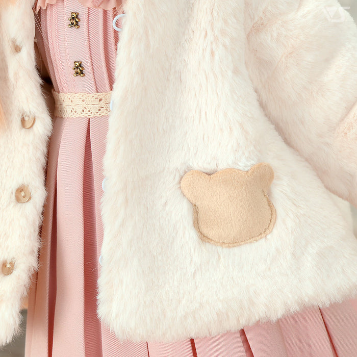 Bear Ears Coat / Mini (Cream)