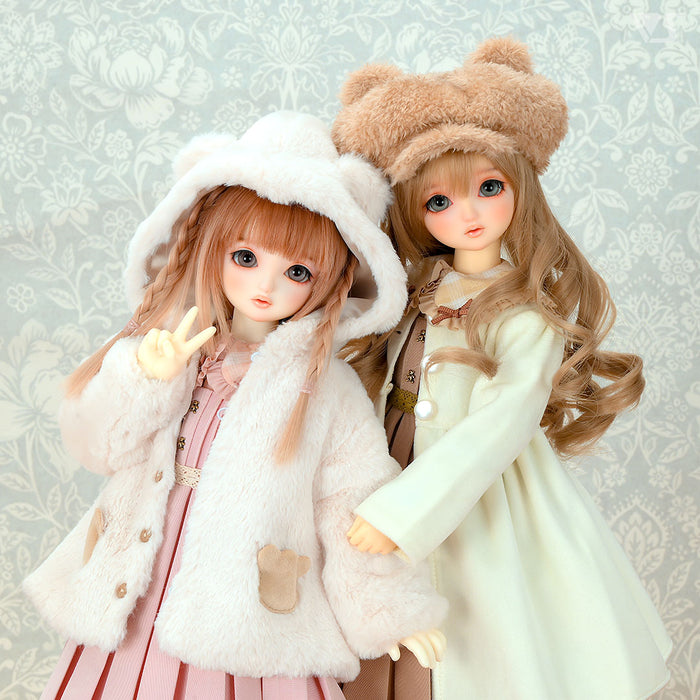 Bear Ears Coat / Mini (Cream)