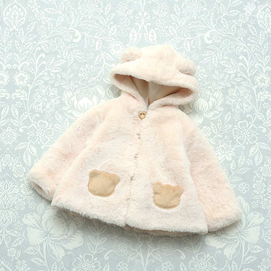 Volks Dollfie Dream outfit Bear ears Raincoat Volks Dollfie Dream outfit Bear ears Raincoat
